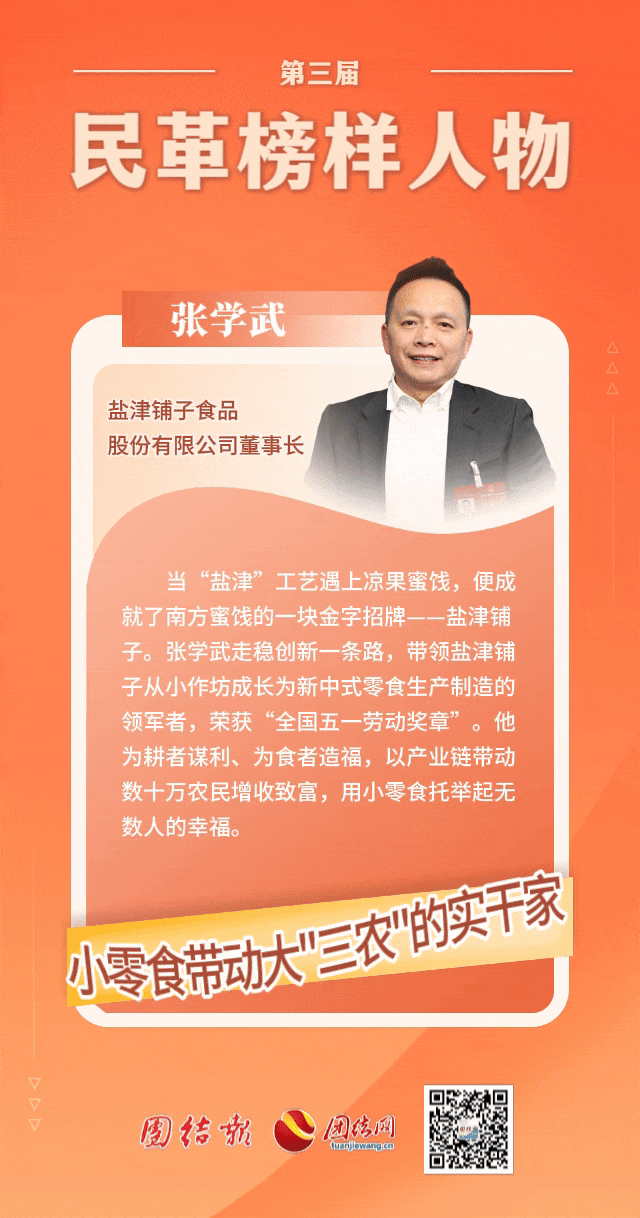 鹽津鋪?zhàn)佣麻L(zhǎng)張學(xué)武榮獲“民革榜樣人物”稱號(hào)! 鹽津鋪?zhàn)佣麻L(zhǎng)張學(xué)武榮獲“民革榜樣人物”稱號(hào)!